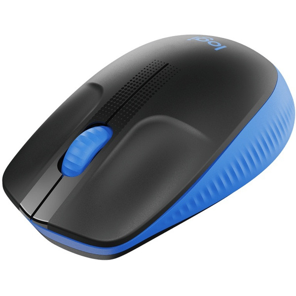 Мышь LOGITECH M190 (L910-005907) черный/синий