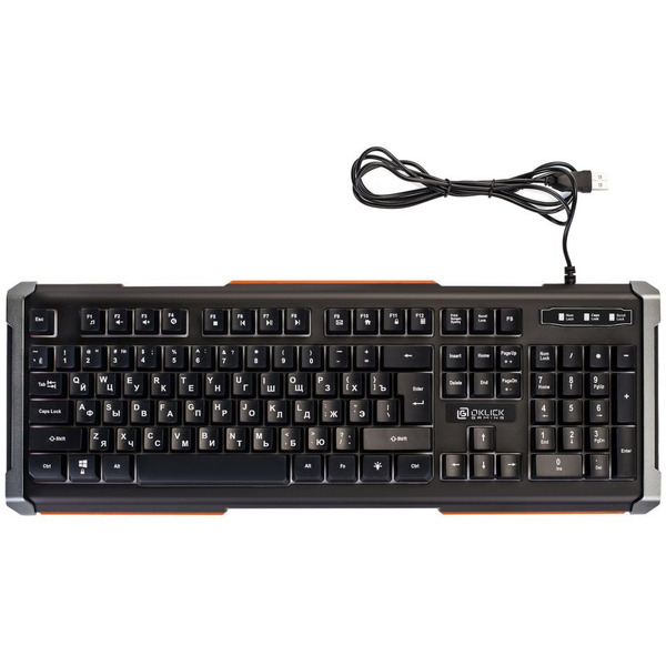 Клавиатура Oklick 710G Black Death