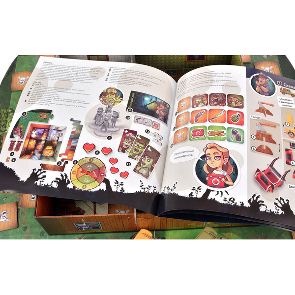 Настольная игра Магеллан Зомби в доме. Заражение MAG119832