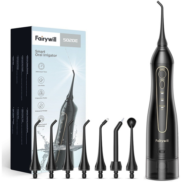 Ирригатор Fairywill F5020E (черный)