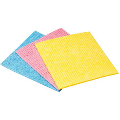 Салфетка губчатая AZUR 024160 3шт. (15х15 см)