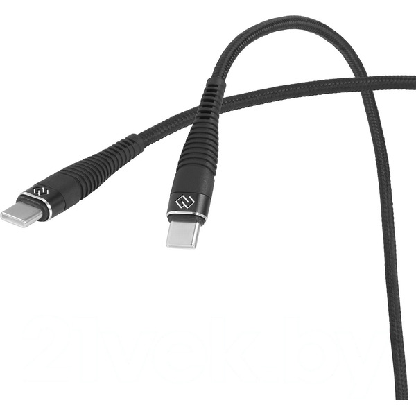 Кабель Digma DG-USBС-C-1M-100W (1м, черный)