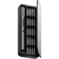 Аккумуляторная отвёртка с набором бит 25 в 1 HOTO Precision Screwdriver ADV (серый)