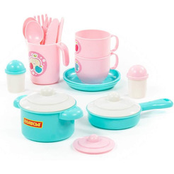 Набор игрушечной посуды Полесье Хозяюшка 80127 (на 2 персоны)