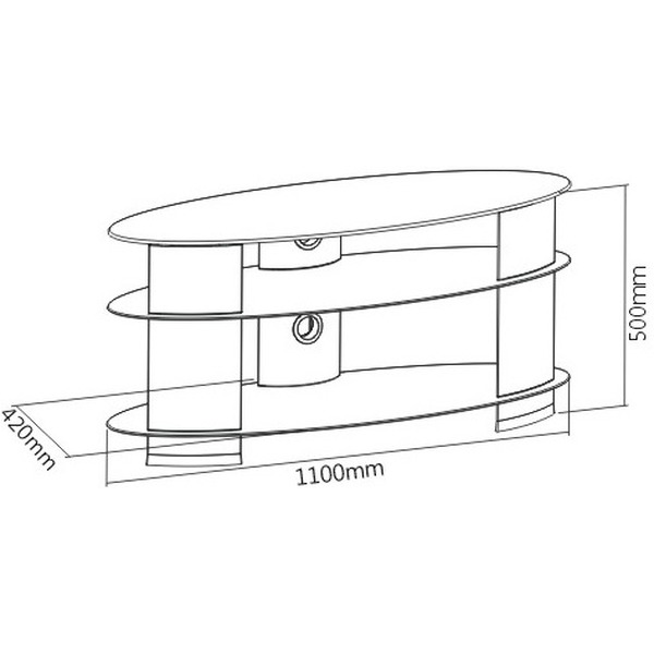Стойка для аппаратуры Brateck L304