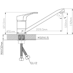 Смеситель AV Engineering AVBAS4-A294-449