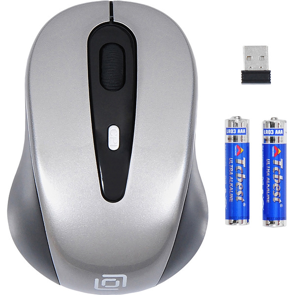 Мышь Oklick 435MW (черный/серый)