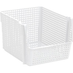 Контейнер для хранения Violet Лофт 852006 (20л, белый)