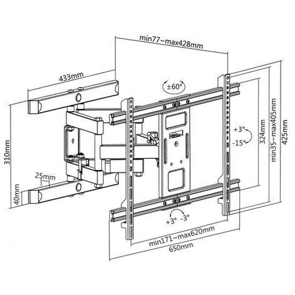 Кронштейн Maclean MC-881