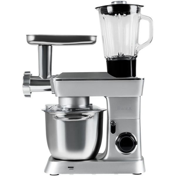 Кухонный комбайн RageX R112-900 (серебристый)
