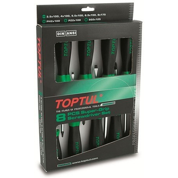 Набор отверток Toptul GAAE0503 (5 предметов)