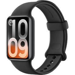 Фитнес-браслет Xiaomi Smart Band 10 Pro BHR08W9GL (черный, с черным силиконовым ремешком)