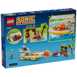 Конструктор LEGO Super Sonic Приключения на лодке Тейлза 76997