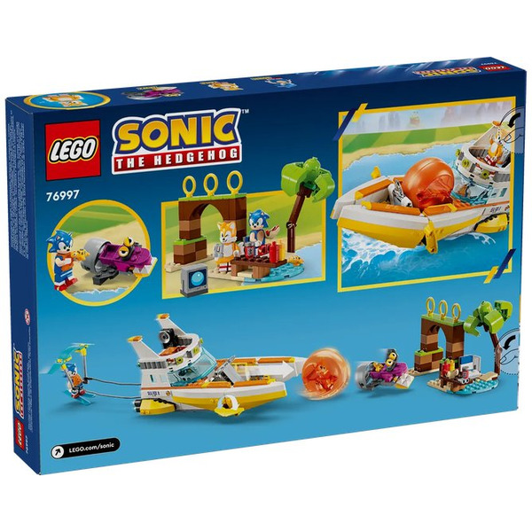 Конструктор LEGO Super Sonic Приключения на лодке Тейлза 76997