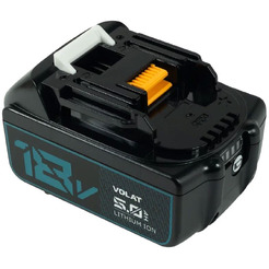 Аккумуляторная батарея VOLAT для Makita 18.0V 5.0AH (Li-ion) MAK-BL1850LED