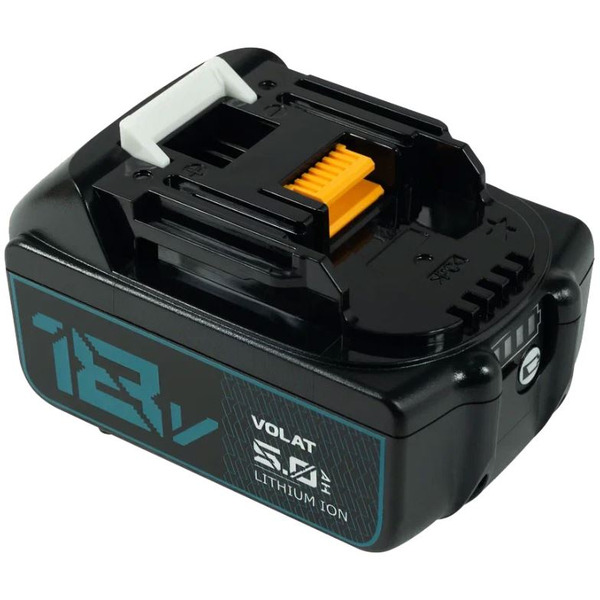 Аккумуляторная батарея VOLAT для Makita 18.0V 5.0AH (Li-ion) MAK-BL1850LED
