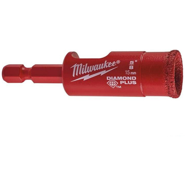 Алмазная коронка MILWAUKEE Diamond Plus 15 мм (49560513)