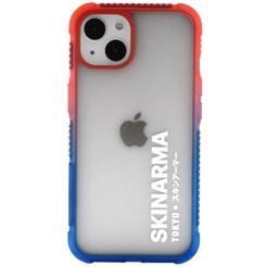 Накладка Skinarma Hade для Apple iPhone 13 (синий/розовый)