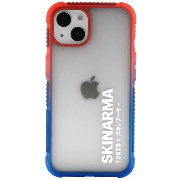 Накладка Skinarma Hade для Apple iPhone 13 (синий/розовый)