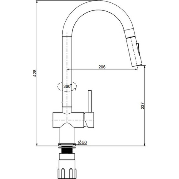 Смеситель Splenka S204.49.09