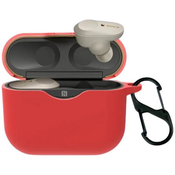 Чехол Bingo Silicone для SONY WF-1000XM3 Красный