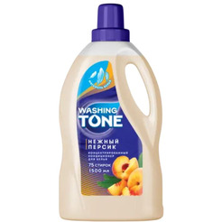 Кондиционер концентрат WASHING TONE Нежный персик 1500мл 0111020007