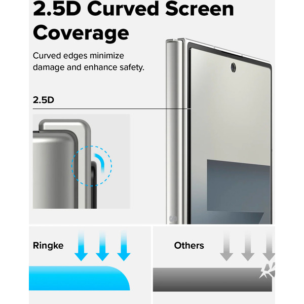 Защитное стекло Ringke EASY SLIDE 2шт для Galaxy Z Fold 7