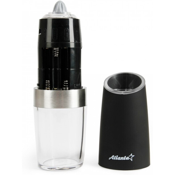 Мельница электрическая гравитационная Atlanta ATH-4626 (black)