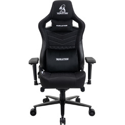 Игровое кресло Evolution Nomad (черный/белый)