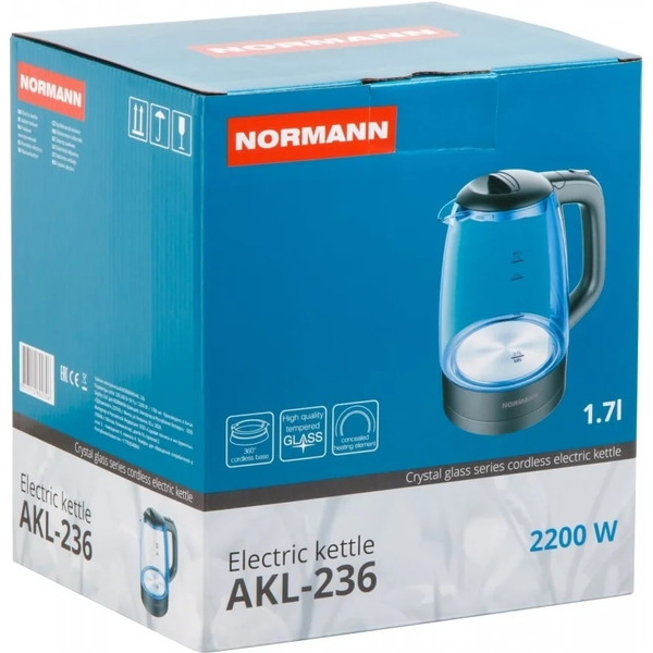 Чайник электрический NORMANN AKL-236