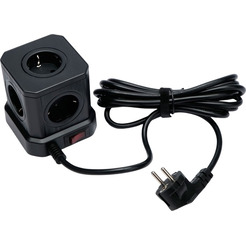 Сетевой фильтр Cablexpert TWR-5-U4-B-3
