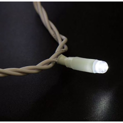 Гирлянда светодиодная NEON-NIGHT Нить 10м 100 LED БЕЛЫЙ без шнура 305-165