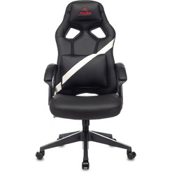 Кресло геймерское Бюрократ Zombie Driver (черный/белый)