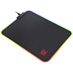 Игровой коврик для мыши DEFENDER 50008 Black L Light