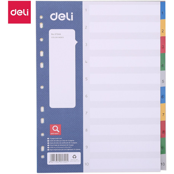 Разделитель (1-10) DELI 5724A