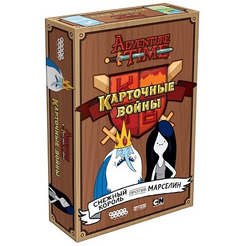 Настольная игра Hobby World Время приключений. Карточные войны: Снежный король против Марселин