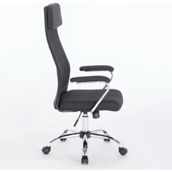 Кресло Brabix Flight EX-540 (ткань, черный)