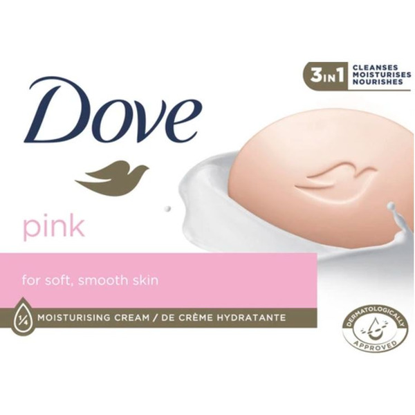 Увлажняющее крем-мыло DOVE Pink 135 г.