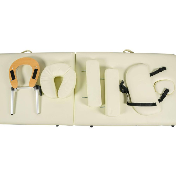 Массажный стол Atlas Sport Складной 2-с 60см (бежевый)