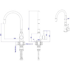 Смеситель AV Engineering AVLES4-DW7
