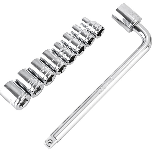 Набор головок торцевых Deli YS EDL2010T