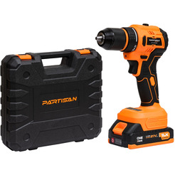Дрель-шуруповерт Partisan AD-2160BL (с 2-мя АКБ, кейс)