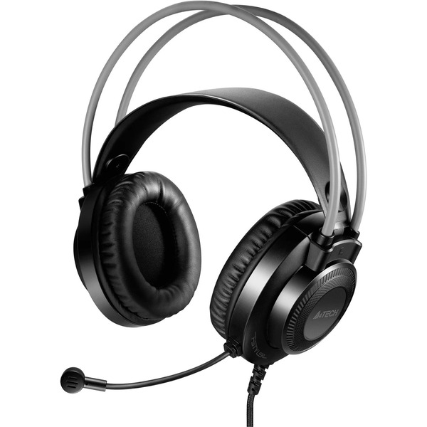 Наушники A4Tech Fstyler FH200U (черный/серый)