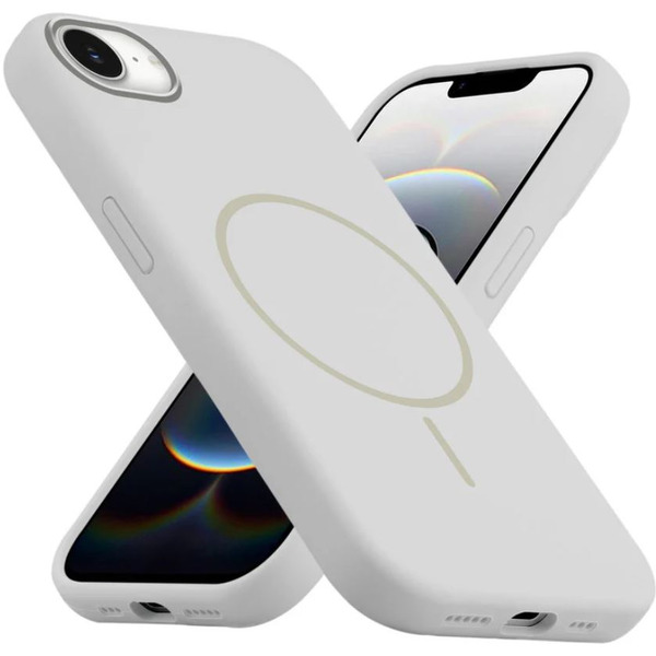 Бампер Bingo Silicone Magnetic для APPLE iPhone 16e Белый