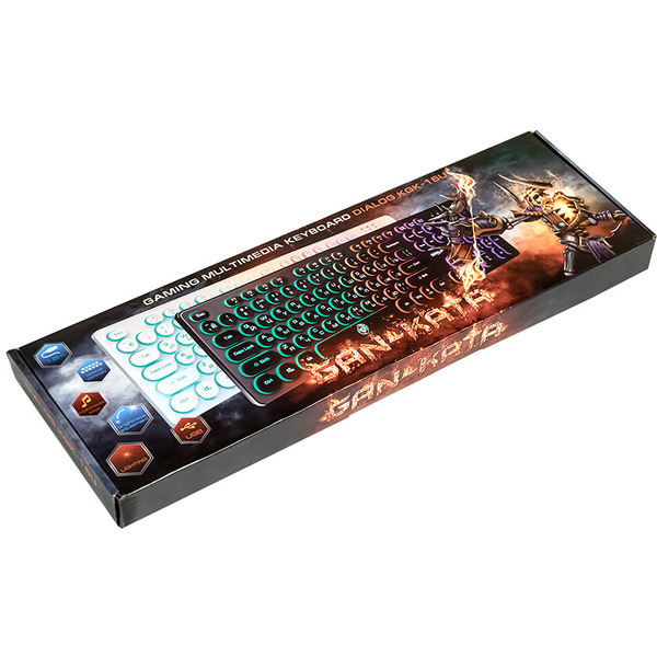 Клавиатура Dialog Gan-Kata KGK-16U (черный)