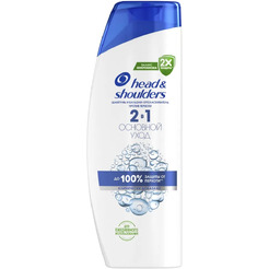 Шампунь-кондиционер HEAD&SHOULDERS Основной уход против перхоти 2 в 1 (600мл)