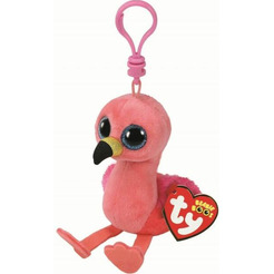 Мягкая игрушка на брелоке TY INC Фламинго Gilda (35210)