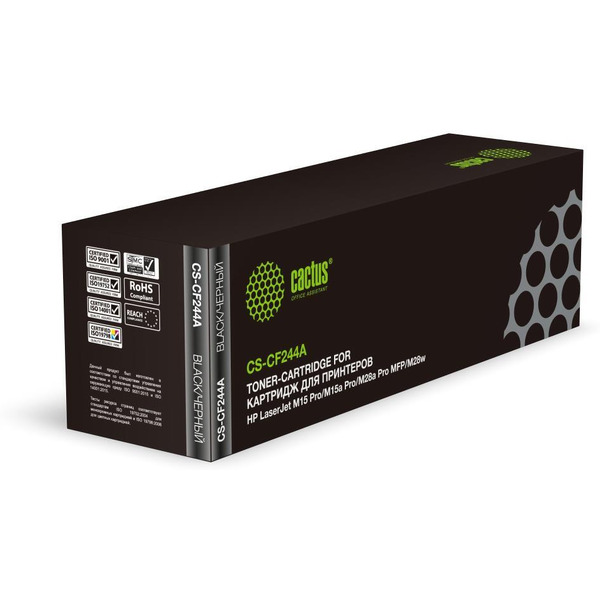 Картридж лазерный Cactus CS-CF244A CF244A (черный)