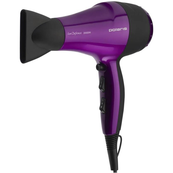 Фен POLARIS PHD2077i фиолетово-черный