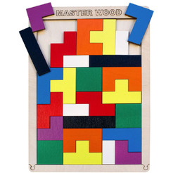 Головоломка Master Wood Логический пазл Монтессори DPG